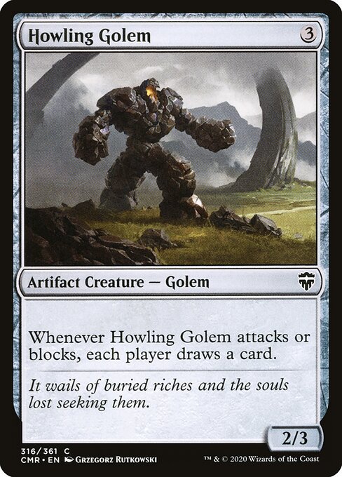 Howling Golem — Front