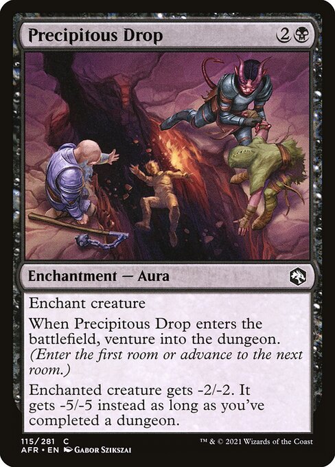 Precipitous Drop — Front