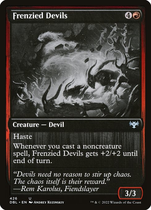 Frenzied Devils — Front