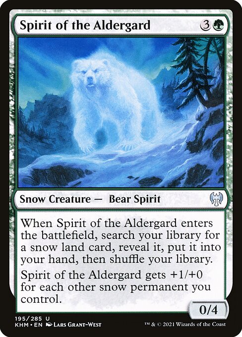 Spirit of the Aldergard — Front