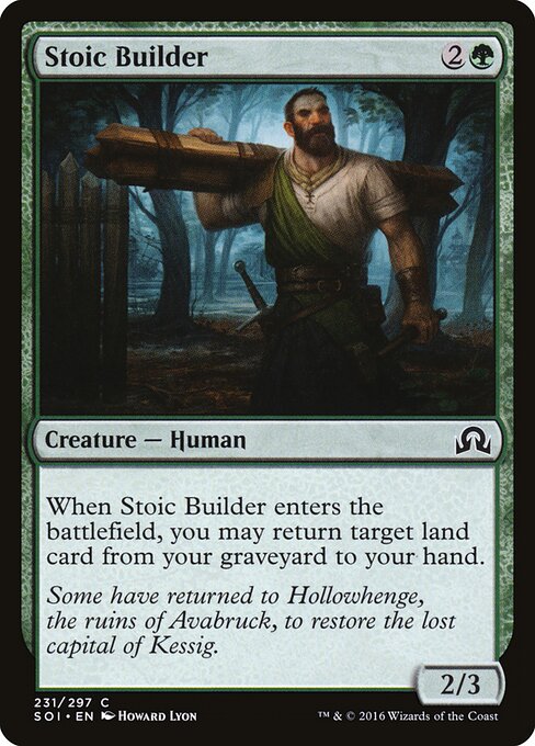 Stoic Builder — Front