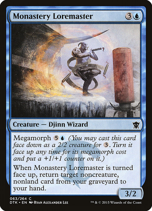 Monastery Loremaster — Front