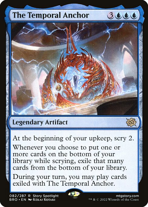 The Temporal Anchor — Front