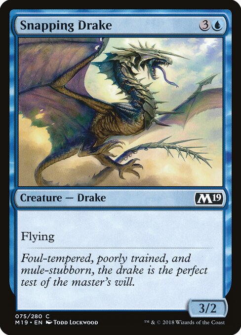 Snapping Drake — Front