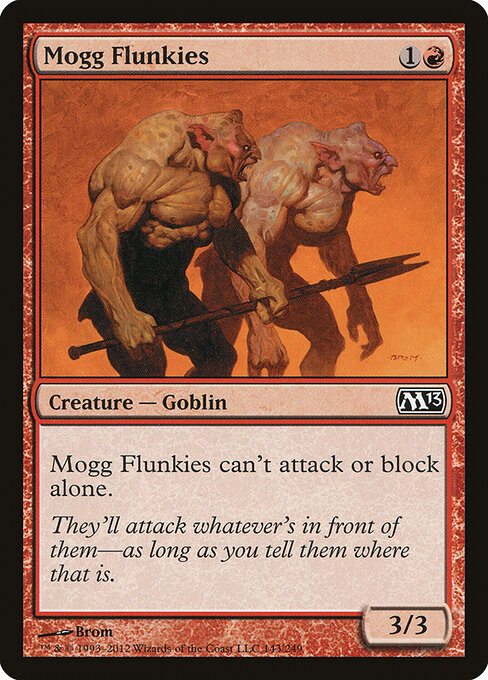 Mogg Flunkies — Front