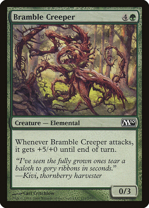 Bramble Creeper — Front