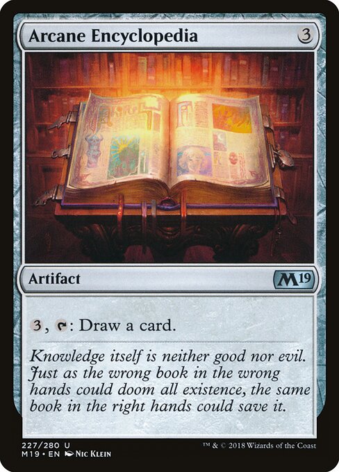 Arcane Encyclopedia — Front