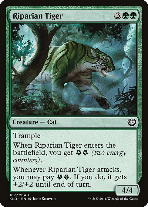 Riparian Tiger — Front