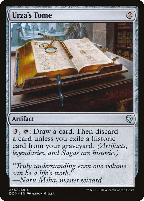 Urza's Tome — Front