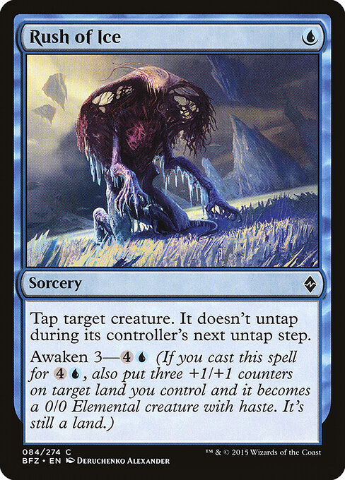 Rush of Ice — Front