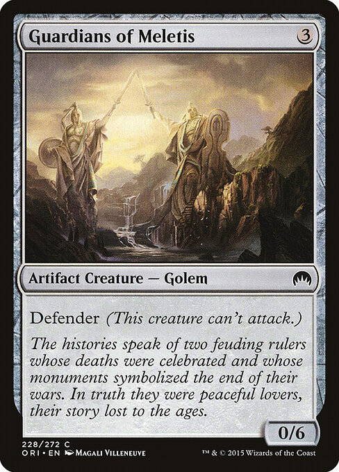 Guardians of Meletis — Front