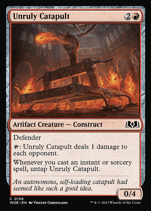 Unruly Catapult — Front
