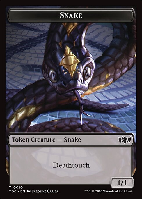 Snake // Myr Double-Sided Token
