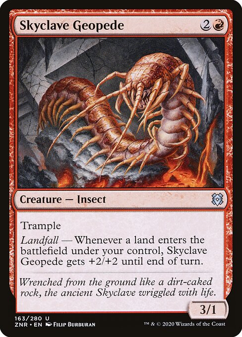 Skyclave Geopede — Front