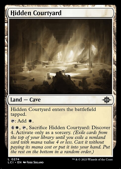 Hidden Courtyard — Front