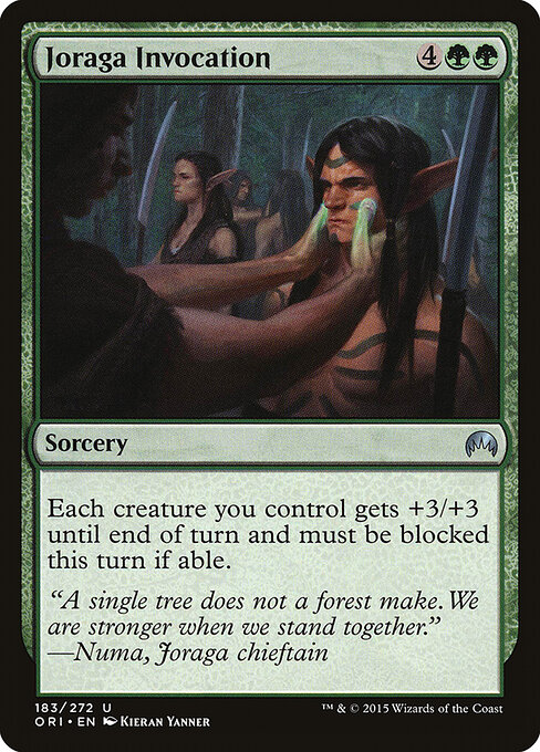 Joraga Invocation — Front