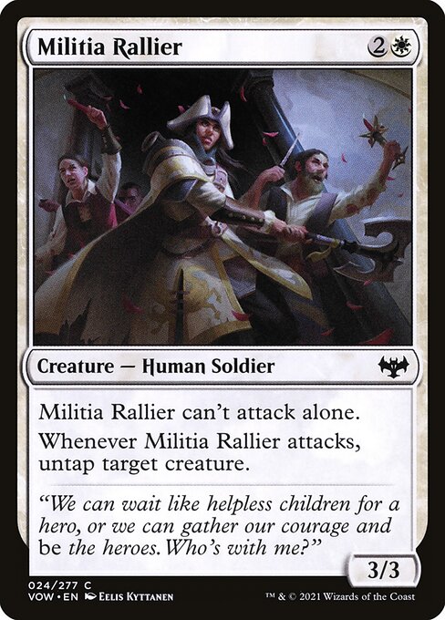 Militia Rallier — Front