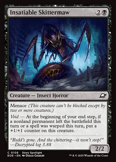 Insatiable Skittermaw — Front