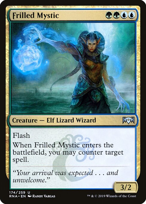 Frilled Mystic — Front