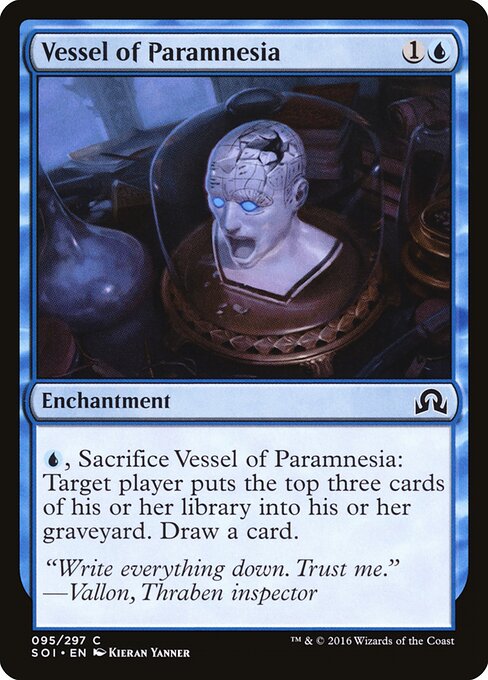 Vessel of Paramnesia — Front