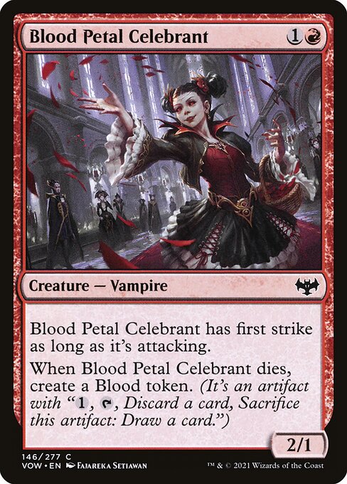 Blood Petal Celebrant — Front