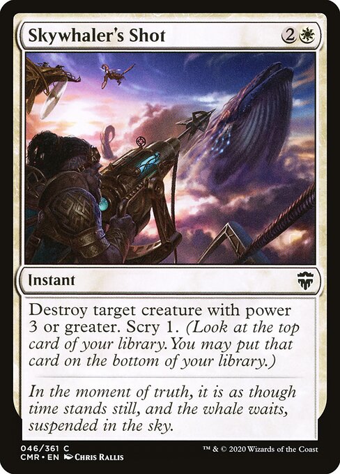 Skywhaler's Shot — Front