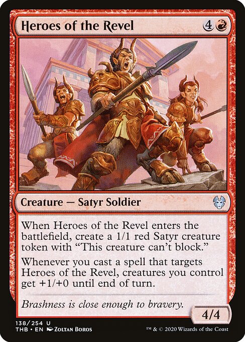Heroes of the Revel — Front