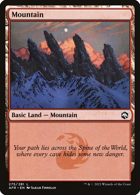 Mountain (275) — Front