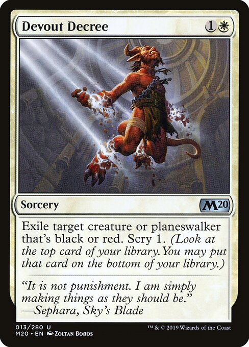 Devout Decree — Front