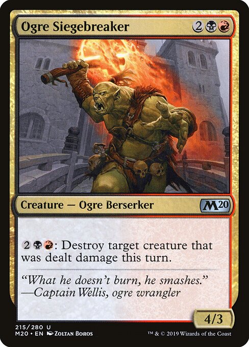 Ogre Siegebreaker — Front