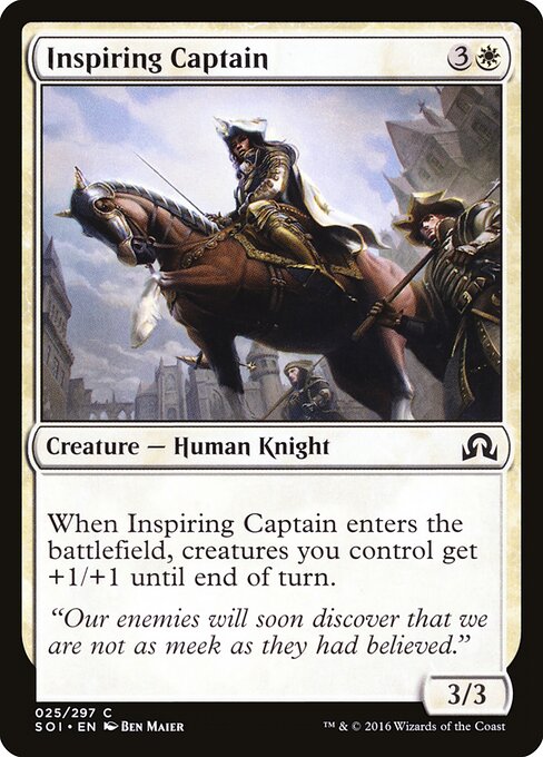 Inspiring Captain — Front
