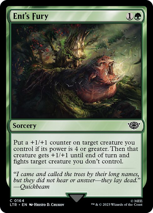 Ent's Fury — Front