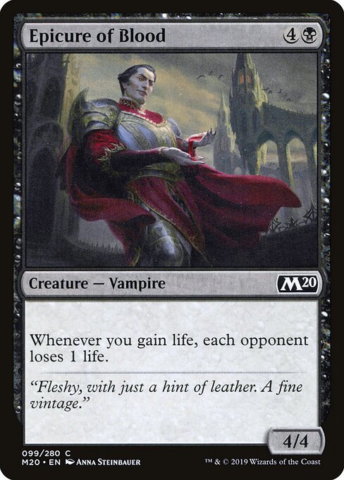 Epicure of Blood — Front