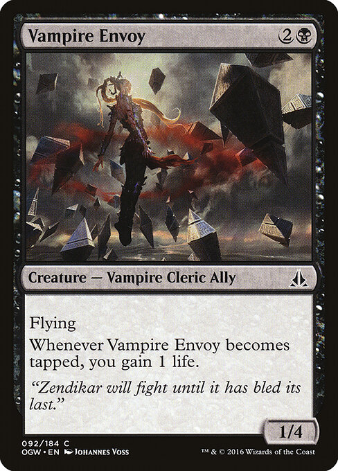 Vampire Envoy — Front