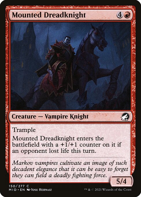 Mounted Dreadknight — Front