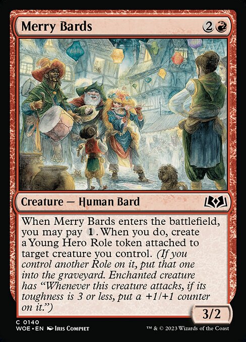 Merry Bards — Front