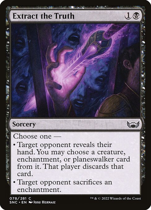 Extract the Truth — Front