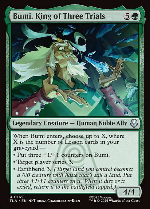 Bumi, King of Three Trials — Front