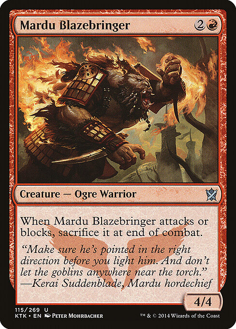 Mardu Blazebringer — Front