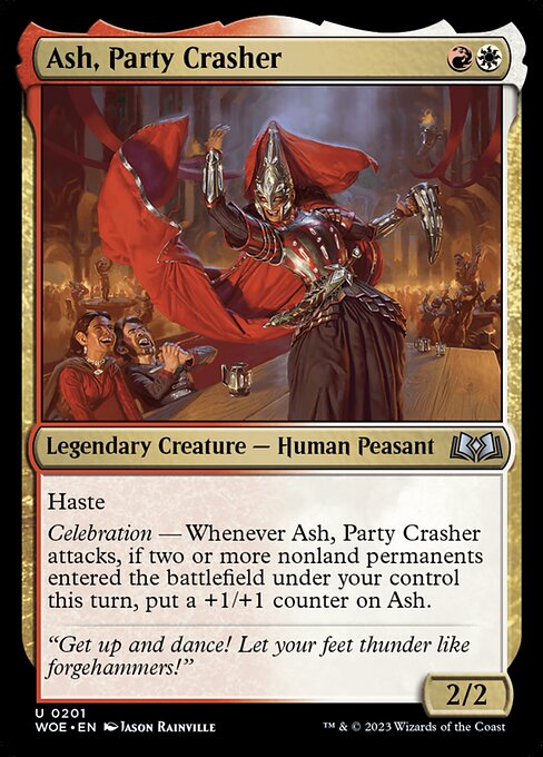 Ash, Party Crasher — Front