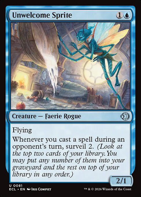 Unwelcome Sprite — Front