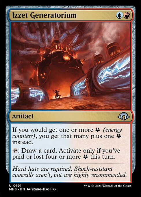 Izzet Generatorium — Front