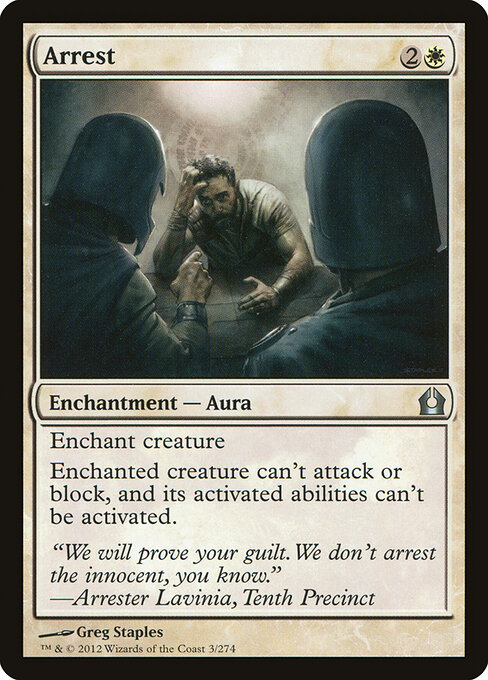 Arrest — Front