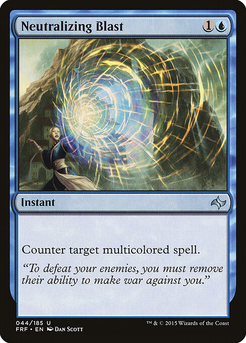 Neutralizing Blast — Front