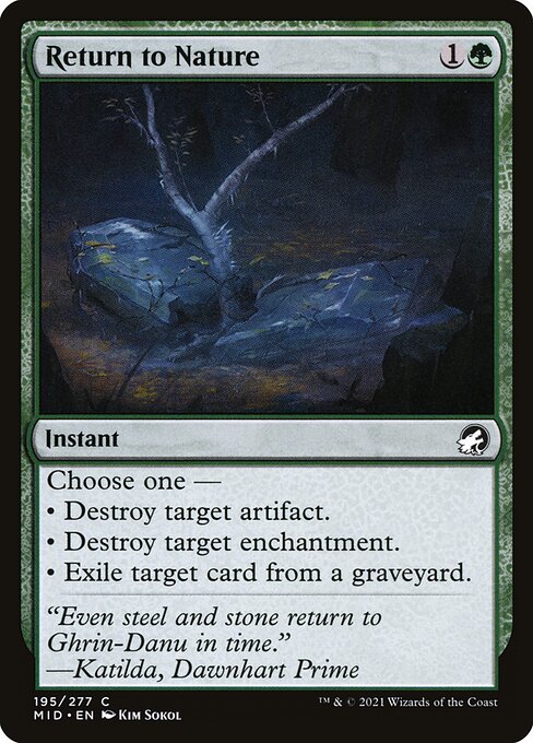 Return to Nature — Front
