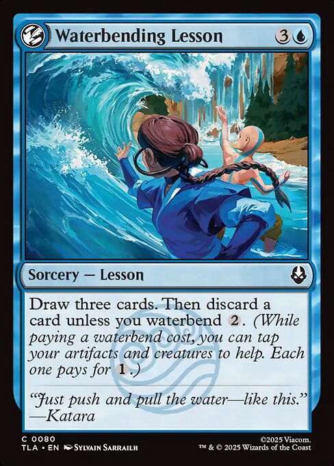 Waterbending Lesson — Front