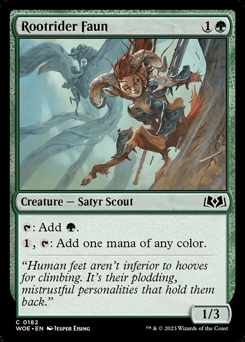 Rootrider Faun — Front