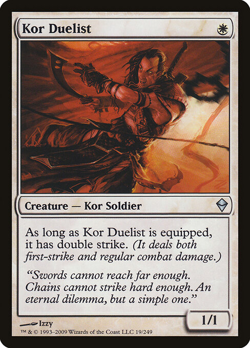 Kor Duelist — Front