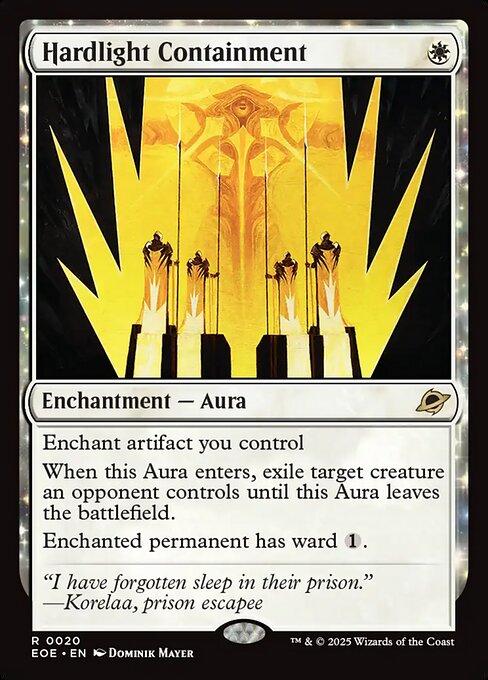Hardlight Containment — Front