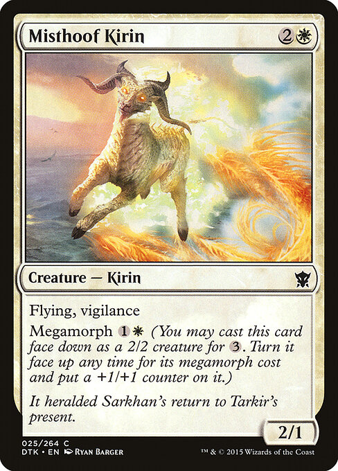 Misthoof Kirin — Front